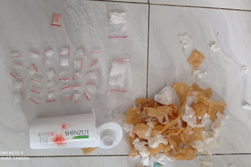 Sipir LP Tulungagung gagalkan penyelundupan 31 paket sabu