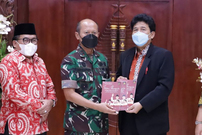 BPIP kenalkan Buku Diklat Pancasila untuk kalangan TNI Kodam Brawijaya