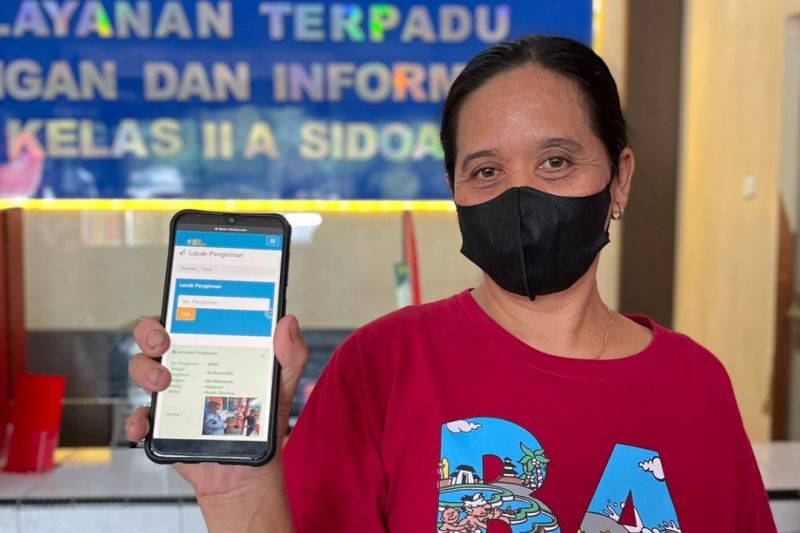 Lapas Sidoarjo luncurkan layanan lacak titipan barang