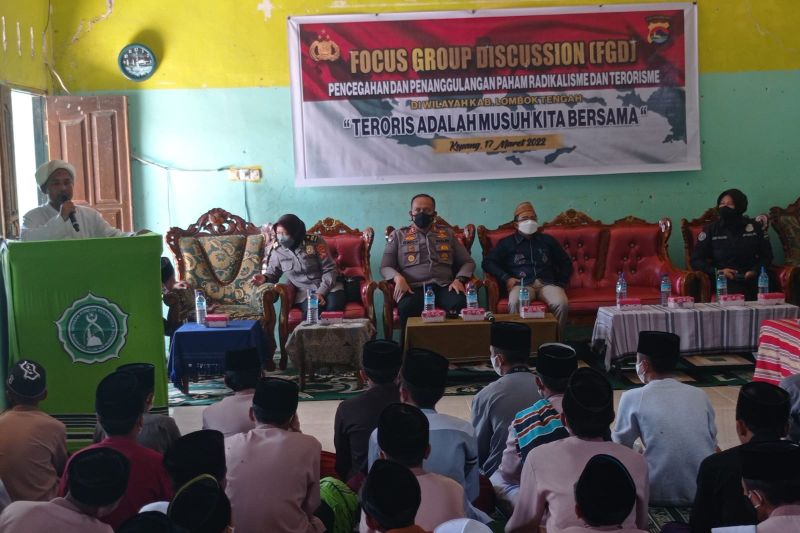 Polisi dorong pencegahan paham radikalisme di Lombok Tengah