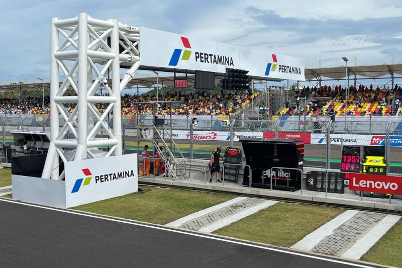Presiden Jokowi nonton MotoGP Mandalika