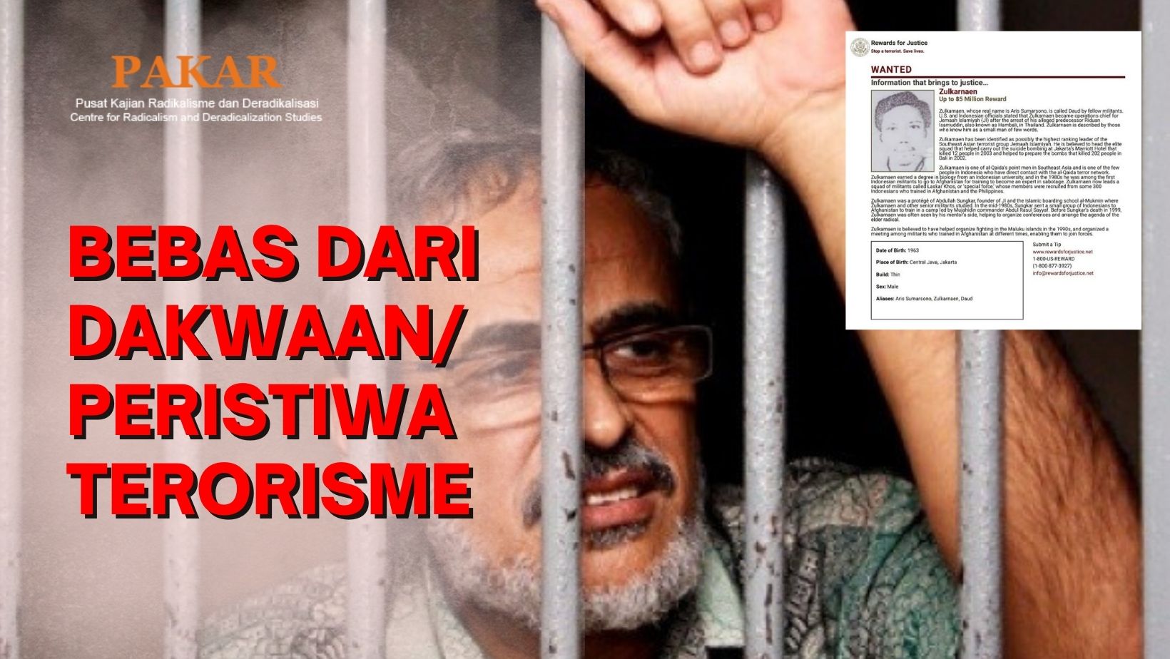 Bebas dari Dakwaan - Peristiwa Terorisme