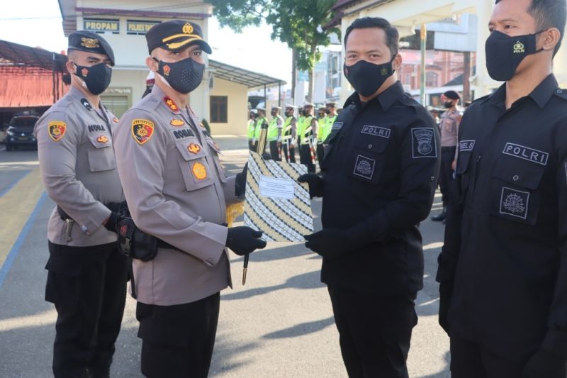 Humas Polres Tapsel raih penghargaan terbaik pemberitaan media