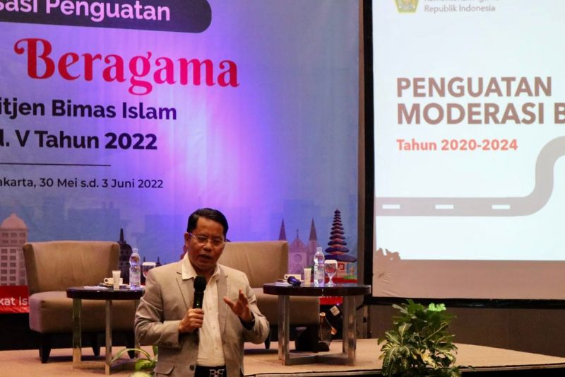 Kemenag tegaskan moderasi beragama bukan pemahaman liberal