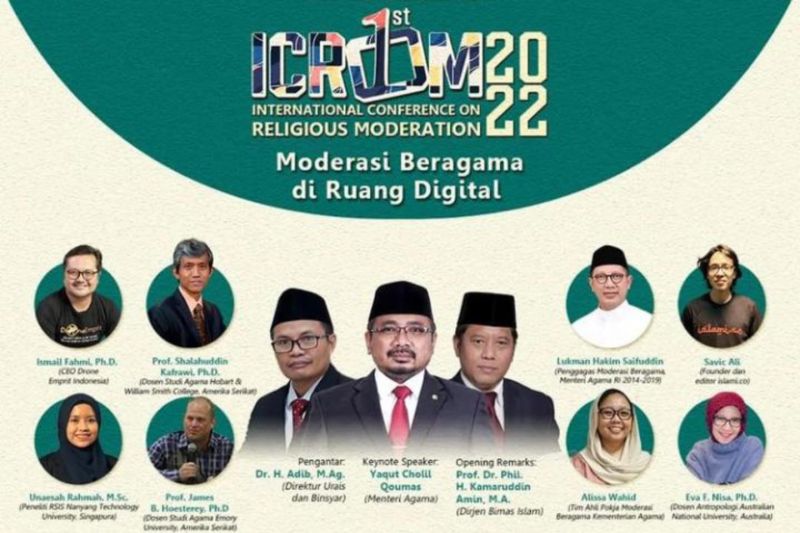 ICROM 2022 ajang diskusi terbesar tentang moderasi beragama