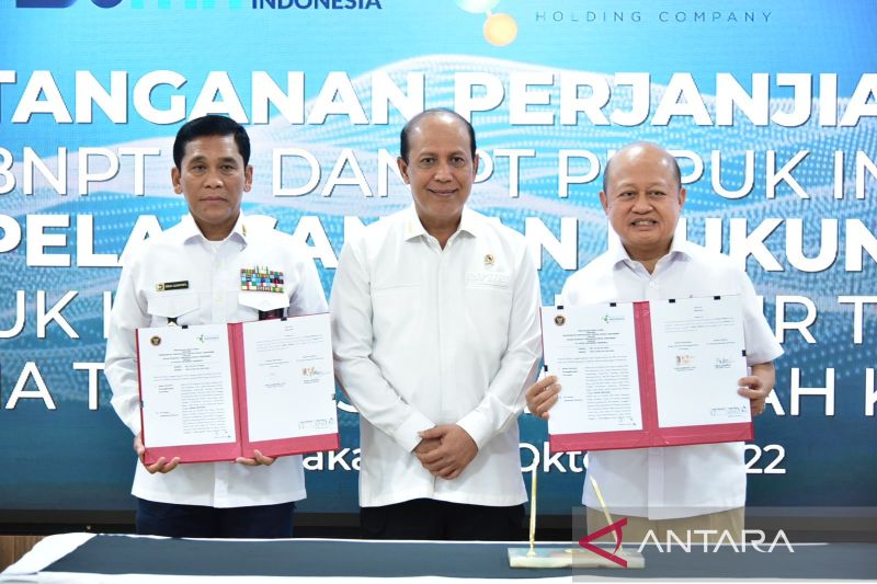 BNPT-Pupuk Kaltim serahkan bantuan Rp400 juta bagi penyintas terorisme