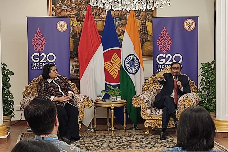 Mahfud MD bertemu PM India bahas kerja sama pencegahan radikalisme