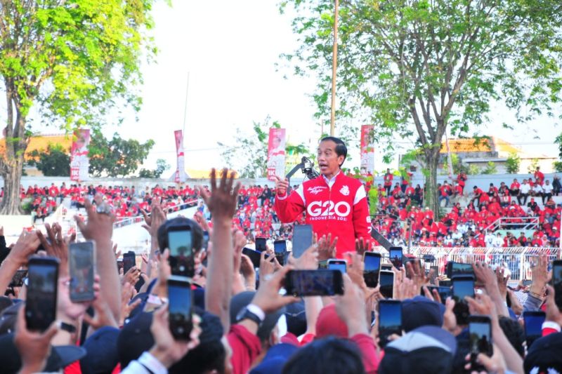 Ribuan relawan Jokowi siap hadiri kegiatan Nusantara Bersatu di GBK