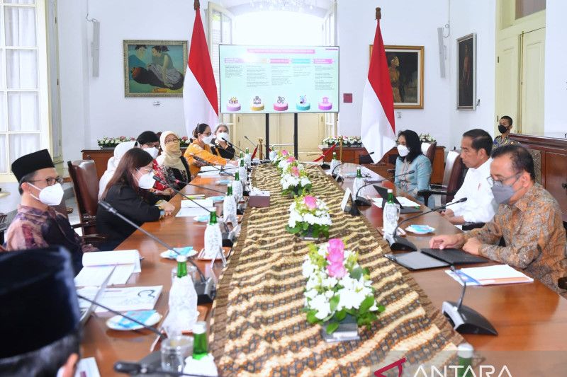 Presiden Jokowi tegaskan dukungan untuk pelaksanaan UU TPKS