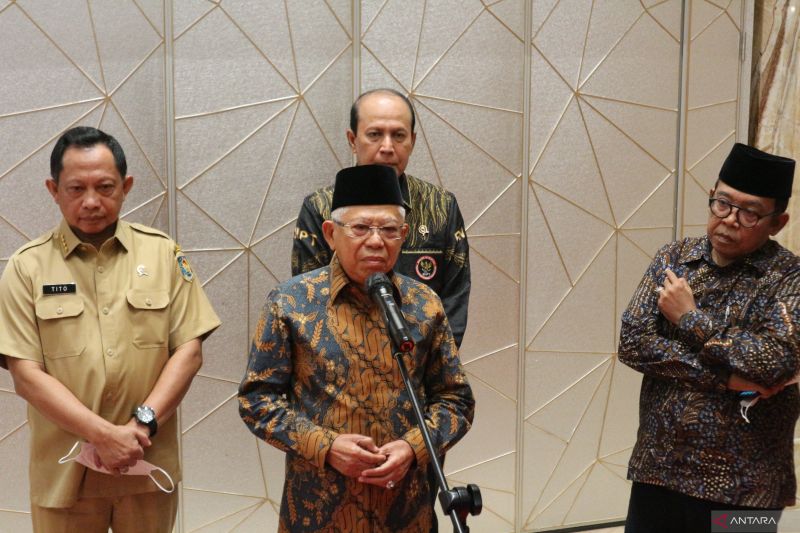 Wapres Ma'ruf: Kendalikan nafsu saat Pemilu 2024