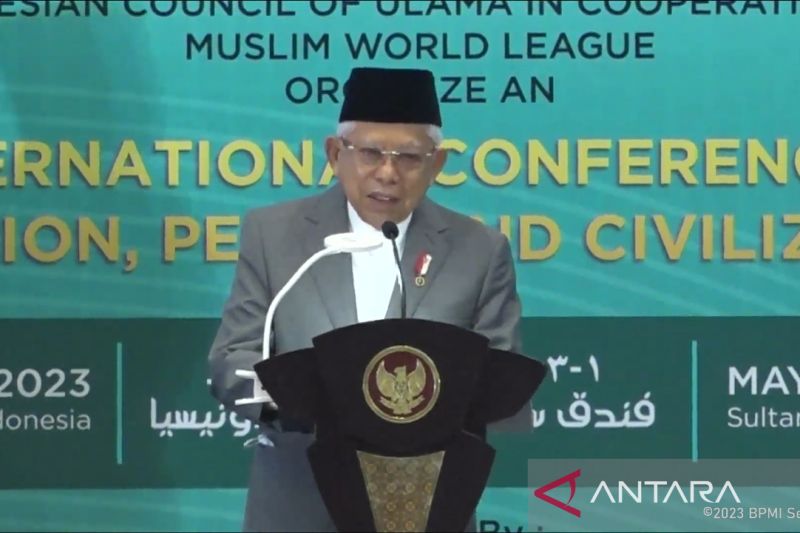 Wapres ajak tokoh agama terus berperan wujudkan perdamaian dunia