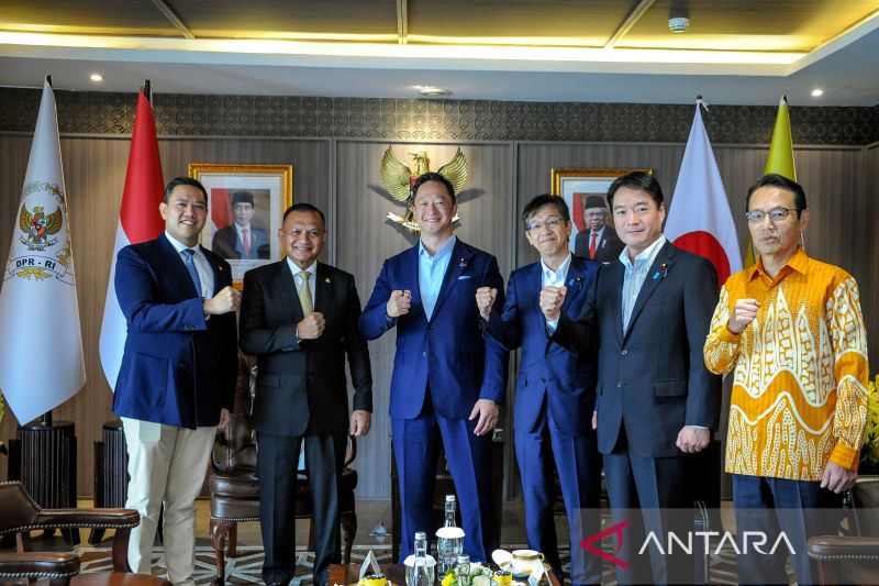 Lodewijk terima delegasi parlemen Jepang bahas bilateral hingga hankam
