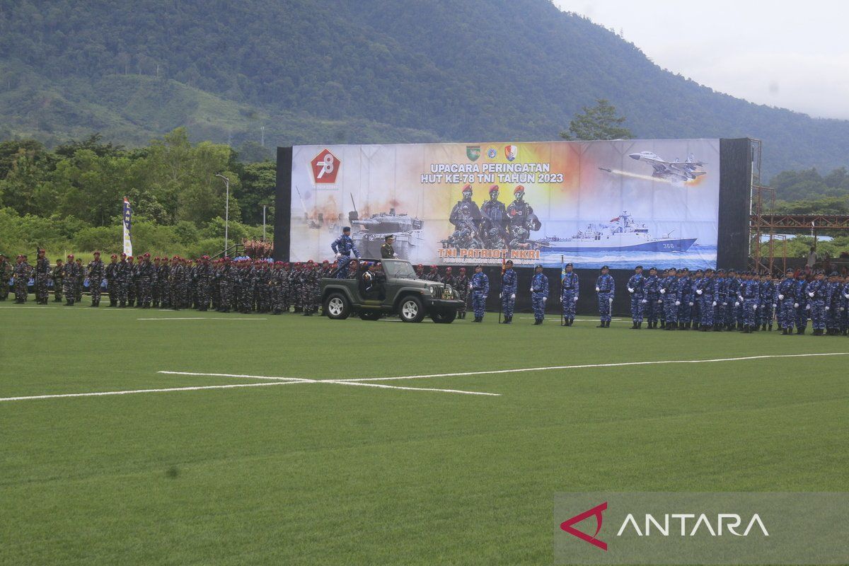 Panglima Yudo Margono: TNI jadi garda terakhir NKRI selama 78 tahun