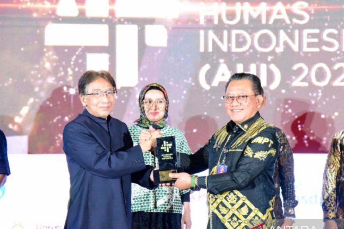 Majalah Media Kita BNPT raih penghargaan Anugerah Humas Indonesia 2023
