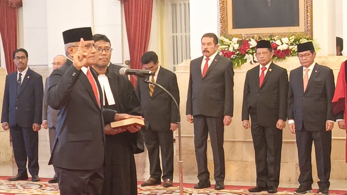 Marthinus Hukom Dilantik Menjadi Kepala BNN