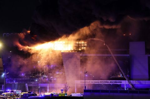60 Tewas Akibat Serangan Senjata di Konser Moskow