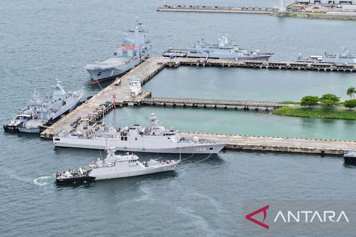 Dua KRI sandar di Kinabalu siap ikut Latma Malindo Jaya 2024