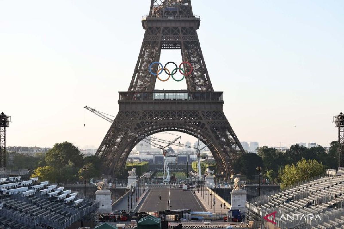 Penembak jitu, penyelam, AI amankan upacara pembukaan Olimpiade Paris