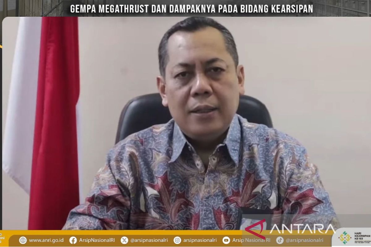ANRI: Cerita &ldquo;Smong&rdquo; salah satu arsip penting mitigasi megathrust