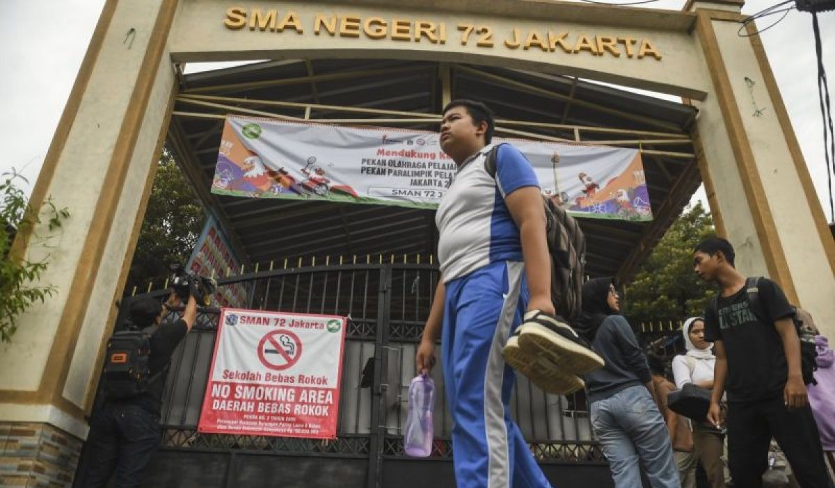 Kegiatan Belajar Mengajar di SMAN 72 segera Kembali Normal