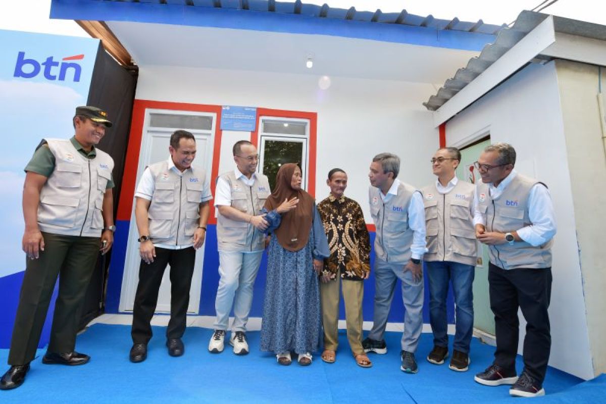 BTN-PPATK sinergi untuk renovasi 15 rumah tak layak huni di tiga kota