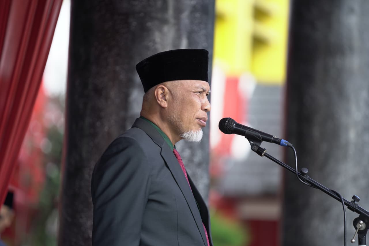 Gubernur Mahyeldi Serukan Persatuan di Hari Bela Negara ke-77 di Tengah Hantaman Bencana