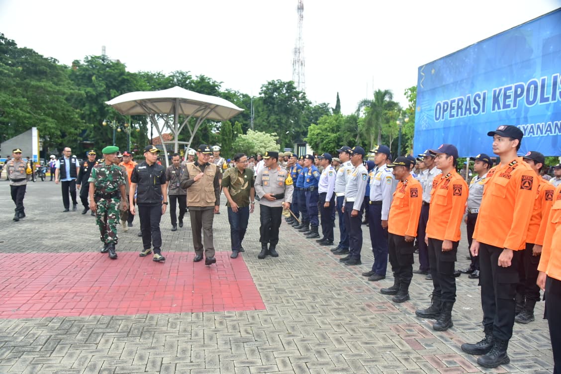Pemkab Lamongan Siagakan Pasukan Gabungan Antisipasi Terorisme hingga Bencana