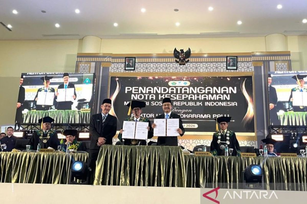 Kemensos-UIN Palu teken MoU penyelenggaraan kesejahteraan sosial