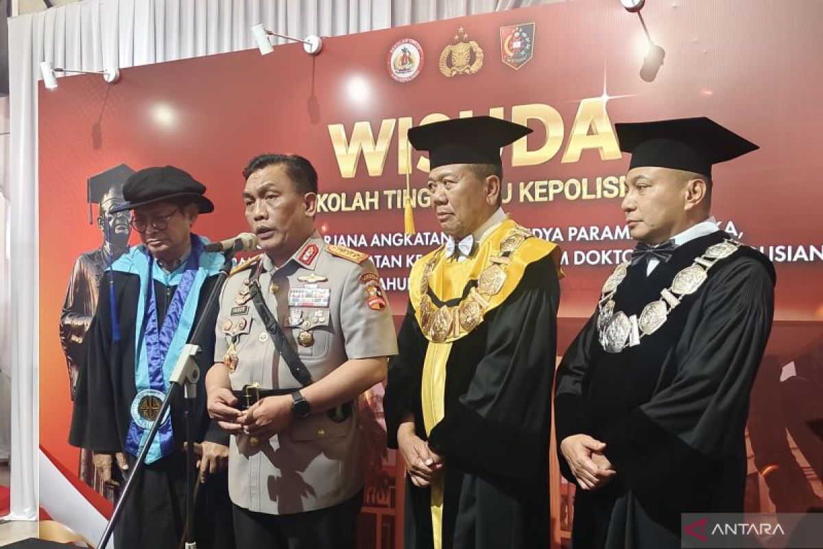 Perkuat kualitas SDM, STIK Polri luluskan 289 wisudawan