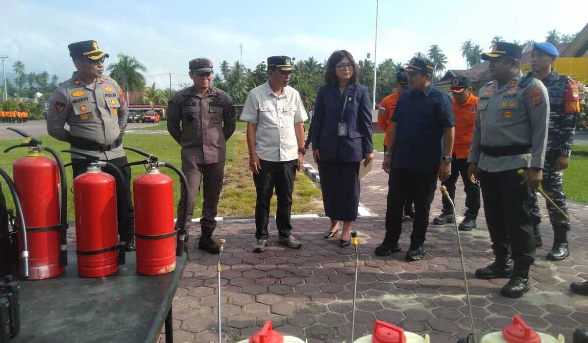 Antisipasi Karhutla, Parigi Moutong Perkuat Sinergi dan Kesiapan Peralatan