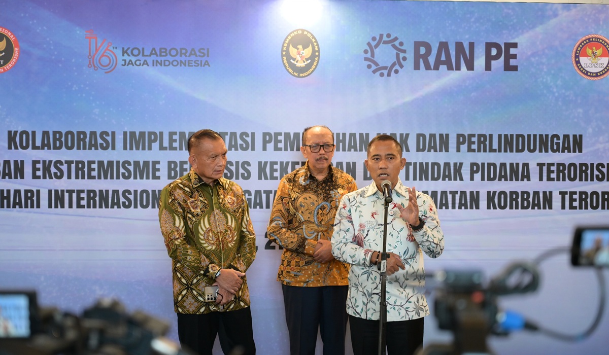 BNPT dan LPSK Perkuat Komitmen Pemulihan Penyintas Terorisme 2026