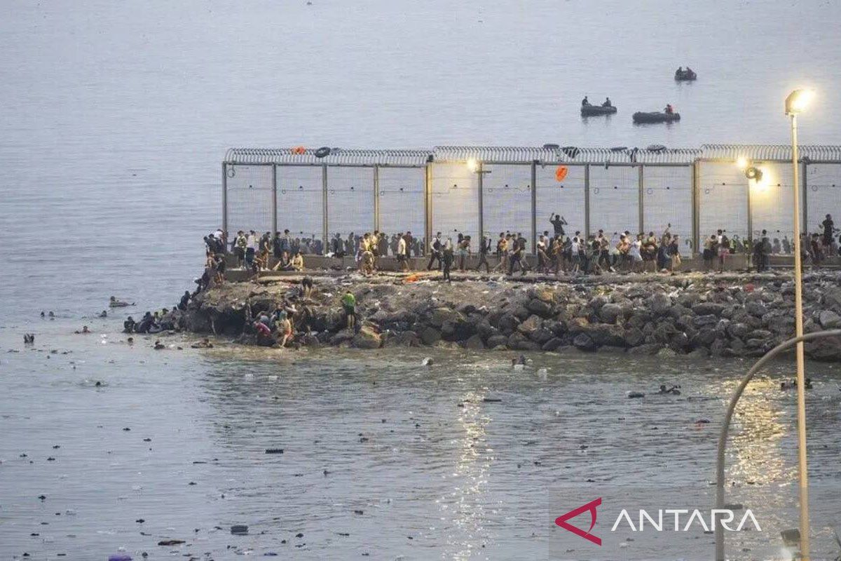 Spanyol deteksi ekstremis di kalangan imigran ilegal ke Ceuta